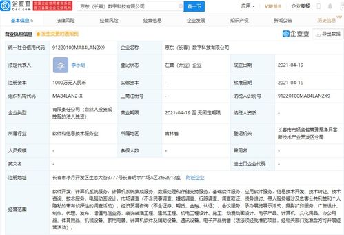 京東關(guān)聯(lián)企業(yè)布局數(shù)字科技新賽道，跨界融合動漫與軟件服務(wù)